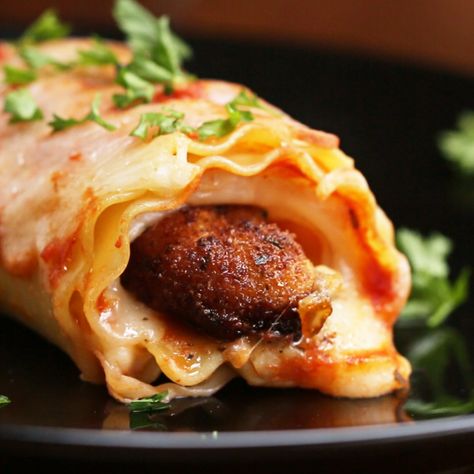 Lasagna Roll Ups Easy, Chicken Parm Lasagna, Lasagne Roll Ups, Lasagna Roll Ups, Lasagna Roll, Roll Ups Recipes, Lasagna Rollups, Cooking Lover, Caprese Chicken