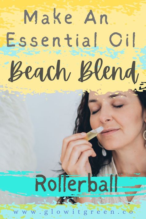 Get this beachy, clean essential oil blend from Glowitgreen.com. Make your own intoxicating beach fragrance to uplift you spirits or transport you to the calm of the beach! Or get the best in clean fragrances with the beach scents we love, and you'll love to!