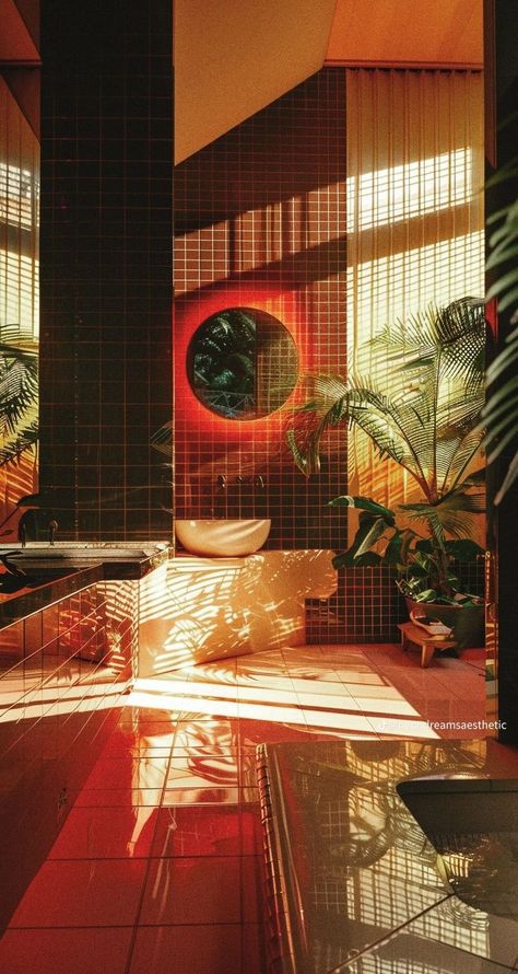 Architecture Icons, Orange Design, Aesthetic Images, Mid Century House, Landscape Wallpaper, House Inspo, House Inspiration, The Good Place, Mood Board