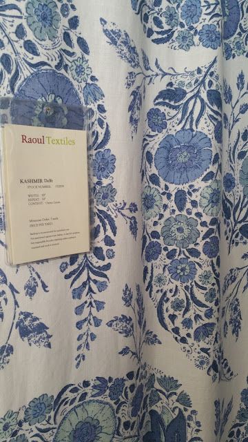 (Juxtaposition Home)    I'm giving up on being consistent with blogging...   Hope you don't mind, but its the season of my life.    I've b... Raoul Textiles, White Linen Fabric, Accessories Fabric, Blue And White Fabric, Blue Home Decor, Ideas For Kitchen, Fabric Inspiration, Blue Home, Fabulous Fabrics