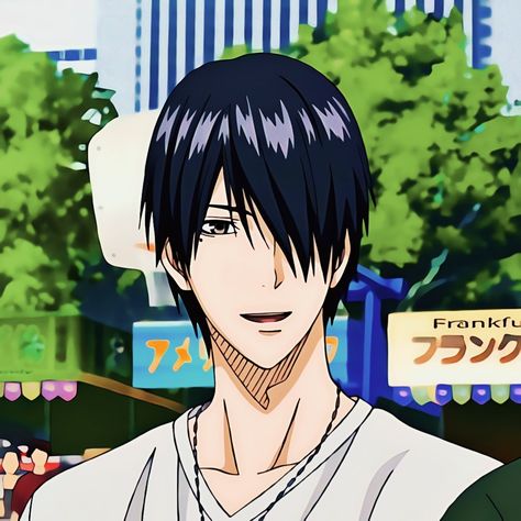 #Icon #Anime #KNB Korokoro No Basket, Tatsuya Himuro, Kuroko Basketball, Kuroko's Basketball, Kuroko No Basket, No Basket, Anime Icons, Manga Anime, Basketball