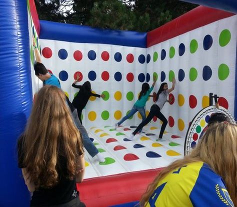 Giant Twister Game, Inflatable Games For Adults, Adult Carnival Games, Carnival Games For Adults, Oversized Games, Giant Twister, Party Themes For Adults, Floor Games, Life Size Games