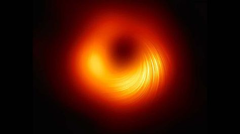 The Event Horizon Telescope (EHT) collaboration, which produced the first-ever image of a black hole, has today revealed a new view of the massive object at the centre of the Messier 87 (M87) galaxy: how it looks in polarised light. This is the first time astronomers have measured polarisation, a signature of magnetic fields, this […] Continue reading Astronomers image the massive object at the center of the Messier 87 (M87) galaxy on Tech Explorist. Polarised Light, Radio Astronomy, University Of Colorado Boulder, Event Horizon, Our Galaxy, Light Images, About Space, Light Year, Magnetic Field