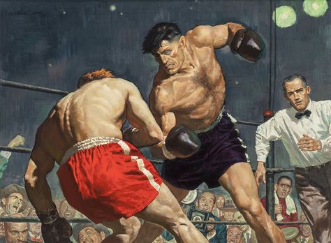 Arte Occulta, ポップアート ポスター, Boxing Ring, Boxing Posters, Pulp Art, Dynamic Poses, Action Poses, Anatomy Art, 영감을 주는 캐릭터