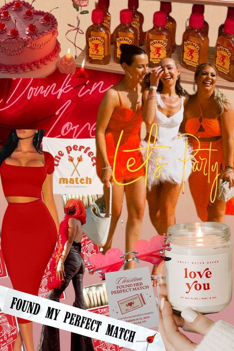 Gear up for an evening that's as blazing and intense as the romance it celebrates. Think flames of devotion, sparks flying high, and warm hearts of friendship. . . #bacheloretteparty #bachelorette #bachelorettepartyplanning #Bacheloretteweekend #bachelorettevibes #BacheloretteBliss #Bridesquad #Bach #BrideToBe #2024bride #perfectmatchtheme #perfectmatchbacheloretteparty Found Her Match Bachelorette, A Perfect Match Bachelorette, Bachelorette Themes 2024, The Perfect Match Bachelorette, Bachorlette Ideas Themes, Perfect Match Bachelorette Theme, Hens Themes, Red Bachelorette Party, Bachelorette Theme Nights