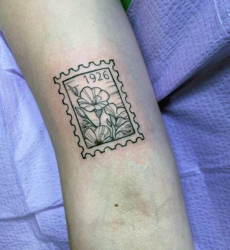 Tattoo Stamp. Forever Stamp Tattoo, American Traditional Postage Stamp Tattoo, Vienna Postage Stamp Tattoo, Posted Stamp Tattoo, Vintage Postage Stamp Tattoo, North Carolina Stamp Tattoo, Poppy Postage Stamp Tattoo, California Aesthetic Tattoo, Hawaii Postage Stamp Tattoo