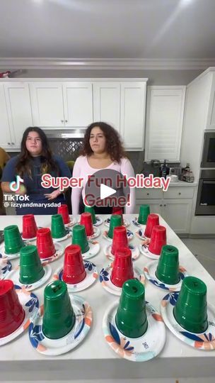 189 reactions · 84 shares | #Christmaspartygames #Christmasgames This game looks like a lot of fun! Who will be trying this one #fun #goodtimes #christmas #instagram #familygames #gifts | Melissa Leedy | melissaship · Original audio Gift Opening Games Christmas, Fun Holiday Family Games, Christmas Cup Games For Family, Prizes For Christmas Party Games, Christmas Olympic Games, Family Christmas Games For All Ages, Funny Christmas Games For Adults, Games For Christmas Party Families Fun, Family Christmas Games Hilarious