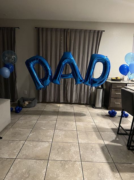 Father’s Day Balloon Set Up, Fathers Day Balloon Ideas, June Wedding, Happy Father, Party Printables, Balloon Decorations, Happy Fathers Day, Fathers Day, Father's Day