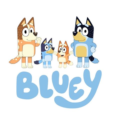 Bluey Invite, Bandit And Chilli, Fiesta Bluey, Bluey Characters, Sisters Drawing, Scooby Doo Mystery Inc, Bluey Family, Bluey Bingo, Bluey Birthday