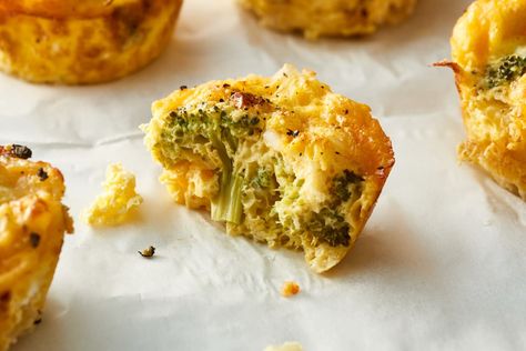 Empty Freezer, Broccoli Cheddar Egg Muffins, Cheddar Egg Muffins, Egg Broccoli, Vegetable Dinner, High Protein Breakfast Recipes, Cheese Breakfast, Cottage Cheese Recipes, Cheese Muffins