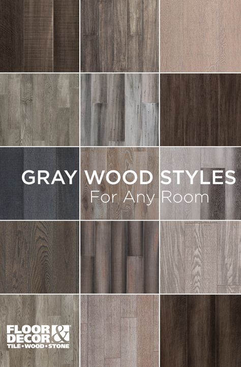 Shop Gray Wood Styles from Floor & Decor Grey Brown Wardrobe Design, Slide Wardrobe, Flooring Grey, Farmhouse Colors, Flooring Samples, Southwestern Decor, Texas House, Floor Ideas, Vintage Industrial Furniture