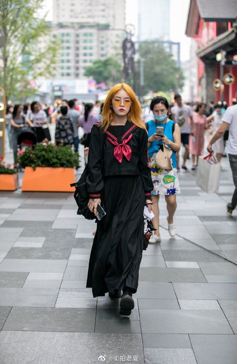 Chinese Street Fashion Summer, Chinese Street Fashion, Chinese Street Style, East Asian Fashion, Clothing Reference, Chinese Fashion Street, Chinese Fashion, Hu Tao, Asian Street Style