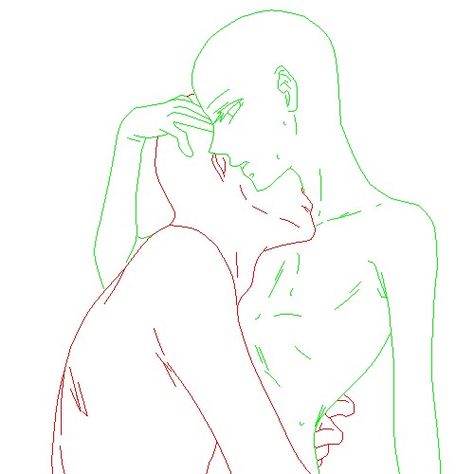 Couple base YAOI Hands Around Waist Couple Drawing, Hair Laying Down Drawing Reference, Size Difference Couple Reference, Couple Drawing Reference Poses Spicy, Flirty Couple Pose Reference Drawing, Couple Drawing Bases Spicy, Holding Person In Arms Reference, Couple Poses Drawing Reference Spicy Bed, Biting Neck Drawing Reference