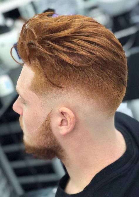 Mens Haircuts 2022, Red Hair Fade, Trending Boys Haircuts, Hairstyles Ginger, Ginger Hairstyles, Red Hair Cuts, Man Bun Haircut, Best Mens Haircuts, New Men Hairstyles