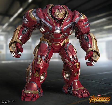 Avengers: Infinity War - Hulk Buster , Josh Nizzi on ArtStation at https://www.artstation.com/artwork/k4D91z Hulkbuster Armor, Avengers Endgame Iron Man, Endgame Iron Man, Hulk Buster, Iron Man Hulkbuster, Iron Man Hd Wallpaper, Iron Man Wallpaper, Iron Man Art, Iron Man Avengers