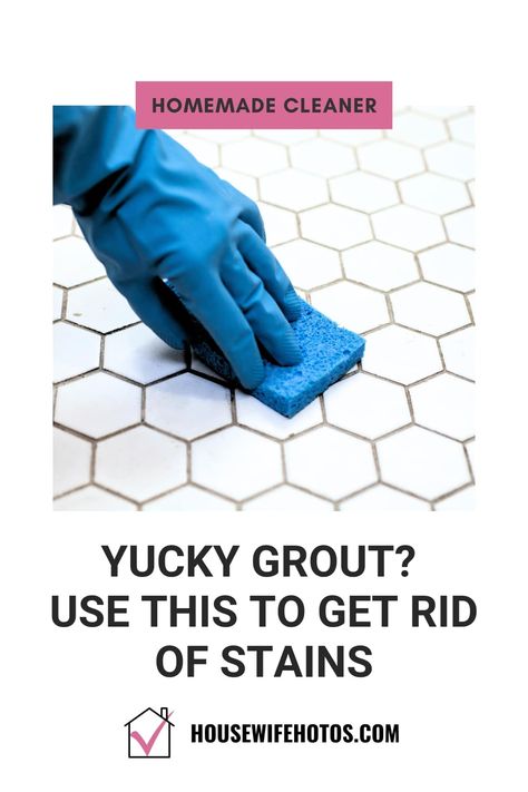 Grout Cleaner Diy, Grout Cleaning Diy, Diy Grout Cleaner, How To Clean Grout, Homemade Grout Cleaner, Daily Shower Spray, Grout Stain, Clean Grout, Cleaning Paste