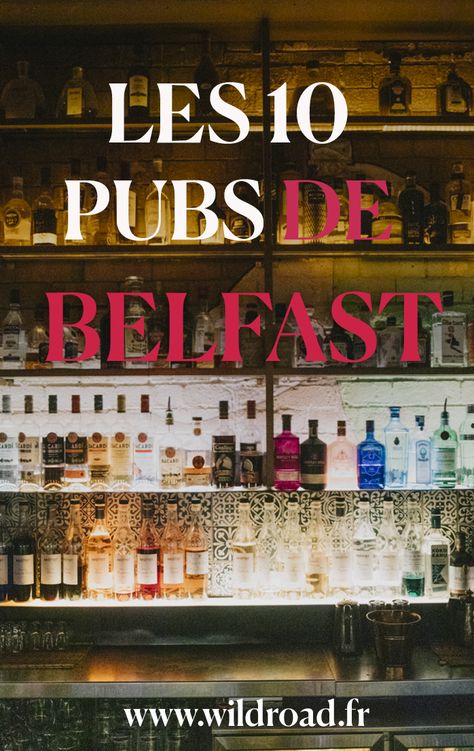 Où boire un verre à Belfast : le Top 10 des meilleurs Pubs. Permis eux les plus anciens, les plus chic, les plus branchés... de quoi faire un tour de la ville en passant par tous ces lieux de la vie nocturne de Belfast  #pub #belfast #irlandedunord #irlande #ireland #bar #top10 #travelbloggeur #traveleurope #citytrip Bar Night, Prepaid Phones, Top Les, Voyage Europe, Paying Bills, Best Iphone, Mobile Photography, Belfast, The Crown