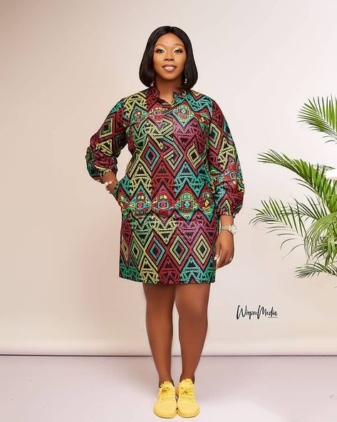 Ruracio Dresses, African Dress For Ladies, Dress Styles For Ladies, Ankara Design, Kitenge Fashion, Ankara Short, Ready For Marriage, Dress For Ladies, Ankara Short Gown Styles