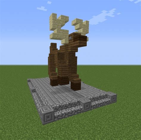 https://www.grabcraft.com/minecraft/north-american-deer/wild-animals-1 Deer Minecraft, Deer Statues, Minecraft Decorations, Minecraft Designs, House Inspiration, North American, Minecraft, Animals Wild, Deer