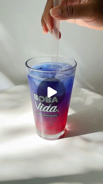 coy’s homecafe on Instagram: "strawberry lemon with a blue twist ~ ❤️💙  I really wanted to try that big chain popping boba drink~ so I recreated my own 🙌🏽  ✨recipe - strawberry syrup (swap to blue raspberry if you have) - lemon syrup - lemon soda @lacroixwater  - strawberry poppin’ boba @bobavidausa * - blue spirulina for colour  * soaked my popping boba in red food colouring ~ only to realise I could have used my strawberry syrup 😂   #poppingboba #strawberrylemon #homecafe #cafeathome #aestheticdrinks #boba #onthetable #lemon #bluelemonade" Popping Boba, Lemon Soda, Recipe Strawberry, Lemon Syrup, Blue Spirulina, Boba Drink, Strawberry Syrup, Strawberry Lemon, Food Colouring