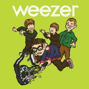 green album Weezer Drawing, Weezer Green, Cute Sketchbooks, Rage Quit, Rivers Cuomo, Buddy Holly, Having No Friends, Weezer, Zoo Wee Mama