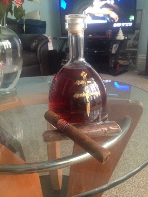 The finer taste in life  #dusselife  #martinezcigars Dusse Bottle, Jesus Pictures, Aesthetic Movies, Cigars, Whiskey Bottle, Liquor, Coffee Maker, Jesus, Quick Saves