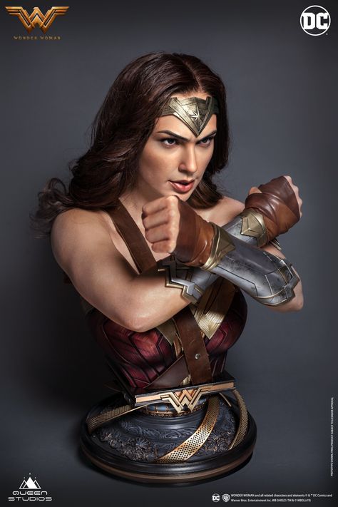 Hot Toys Collection, Batman Statue, Wonder Woman Movie, Character Statue, Bust Statue, Miniature Figurine, All Hero, Gal Gadot, Women Life