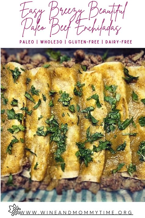 Paleo Beef Enchiladas, Dairy Free Beef Enchiladas, Dairy Free Dinners For Family, Gluten Free Dairy Free Enchiladas, Aip Enchiladas, Whole 30 Enchiladas, Whole 30 Mexican Recipes, Dairy Free Beef Recipes, Paleo Sheet Pan Dinners