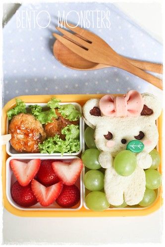 Cuddle Palz Hamster & Tiger | Bento Monsters Bento Monsters, Bento Japanese, Braces Food, Kids Lunch Box Meals, Bento Box Lunch For Kids, Bento Kids, Cute Bento Boxes, Japanese Food Bento, Kawaii Bento