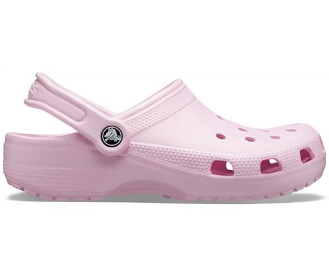 Buy Crocs™ Classic Clog | Classic Comfortable Clog | Crocs UK Pink Crocs, Kids Clogs, Crocs Clog, Ballerina Pink, Men's Beanies, Saltwater Sandals, Crocs Clogs, Crocs Classic Clogs, Pink Ballerina