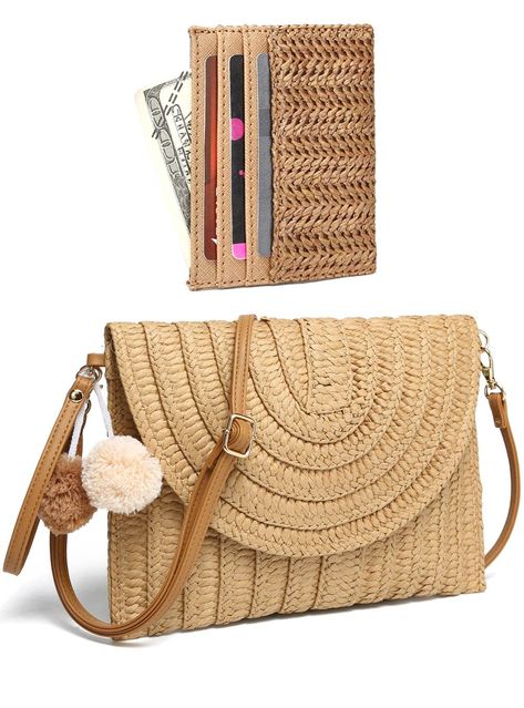 Cozumel Cruise, Beach Purse, Straw Crossbody Bag, Straw Holder, Woven Purse, Straw Purse, Favorite Purse, Straw Handbags, Unique Top