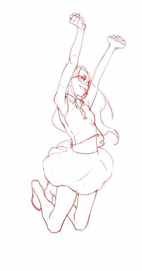 Jump Pose Reference Drawing, Jumping Drawing Reference Action Poses, Jump Drawing Reference, Jumping Pose Drawing, Jumping Reference Drawings, Jumping Pose Reference Drawing, Jumping Pose Reference, Jumping Reference, Jump Reference