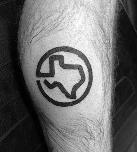 Solid Black Ink Cattle Brand Mens Texas Leg Tattoo Design Tejano Tattoo, Texas Forever Tattoo, Made In Texas Tattoo, Texas Themed Tattoos For Men, Cattle Brand Tattoo, Texas Tattoo For Men, Texas Flag Tattoo, Tats Inspiration, Nursing Tattoos