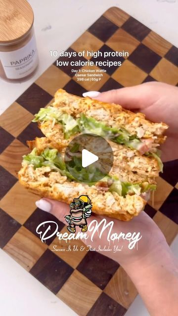 TrellEatz 🍽️💸🎥🫡 on Instagram: "Chicken Caesar salad waffle #sandwich‼️ #foodlover #foodblogger #cooking #lunchideas" Chicken Ceasar Waffles, Chicken Ceasar Salad Waffle, Chicken Waffle Caesar Salad Sandwich, Chicken Caesar Salad Waffle, Healthy Caesar Salad, Pear Salad Recipes, Waffle Iron Recipes, Chicken Waffles, Iron Recipes