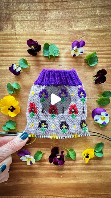 Charlotte Stone on Instagram: "Charlotte’s Flower Garden sock set is going to be ready for you next week in time for some Springtime knitting!🥳🌸✨ I’m excited to show you a quick sneak peek of all 3 patterns.🤩🧦💜
.
Patterns: Charlotte’s Flower Garden sock set. Coming soon! 
#stoneknits #stoneknitssocks #sockknittersofinstagram #sockknitting #sockenstricken #knittersofinstagram #colorworkknitting #colorworksocks" Stone Knits Socks, Charlotte Stone, Sock Set, Colorwork Knitting, Work Socks, Be Ready, Next Week, Sneak Peek, Knitting Socks