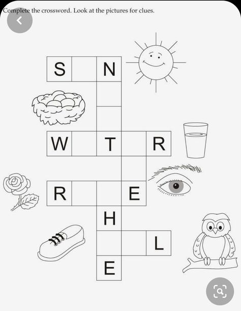 Crossword For Grade 1, 3 Letter Words Puzzle, Complete The Words Worksheets, Work Sheet For Lkg English, English Work Sheet Class 2, English Puzzles For Kids, Ukg Class English Worksheet, Cross Word Puzzles For Kids, Cross Words Puzzle