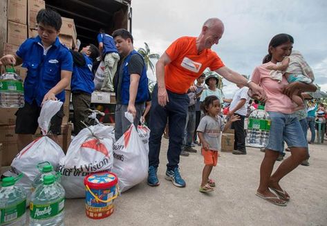 This photo was captured after the onslaught of typhoon Yolanda. The fruit of generosity is seen on those who give what they have to others who are in need. Simple act of generosity can be a huge help for the needy. Typhoon Yolanda, World Vision, E Commerce Website, People In Need, Community Service, The Fruit, The Philippines, Holy Spirit, Need This