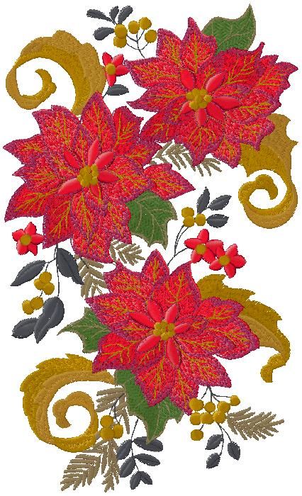 Christmas floral embroidery design Machine Embroidery Ideas, Free Embroidery Designs Pes, Embroidery Keychain, Embroidery Designs Free Download, Christmas Embroidery Patterns, Floral Christmas, Christmas Embroidery Designs, Computer Embroidery, Wallpaper Iphone Christmas