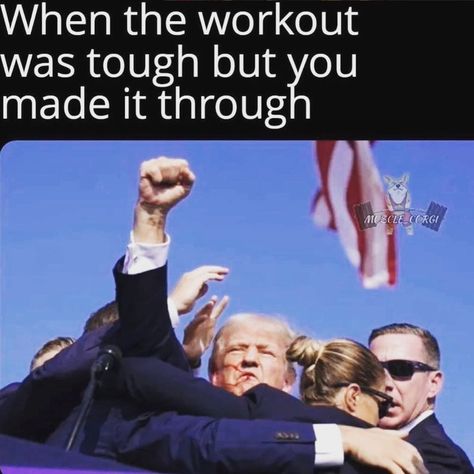 badest photo of the decade imo credits: @gymmemesofficial #memes #gymmemes #donaldtrump #assasination #gym #workoutmotivation Fitness Memes Humor, Gym Rat Humor, Funny Gym Memes, Arm Day Workout, Gym Meme, Sunday Humor, Workout Memes Funny, Gym Memes Funny, Sunday Workout