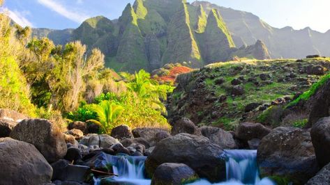 Free Desktop Hawaii Wallpapers Natures. Hawaii Wallpaper, Best Nature Images, Scenic Photography, Kauai Hawaii, Take Better Photos, Beach Living, Beautiful Islands, Kauai, Amazing Nature