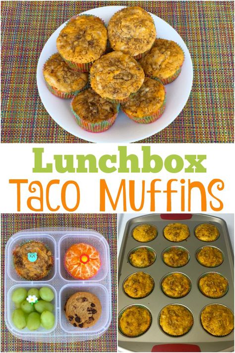 Taco Muffins, Toddler Sandwiches, Muffin Cups Recipes, Therapy For Kids, Non Sandwich Lunches, Muffin Pan Recipes, Toddler Muffins, Easy School Lunches, Easy Toddler Meals