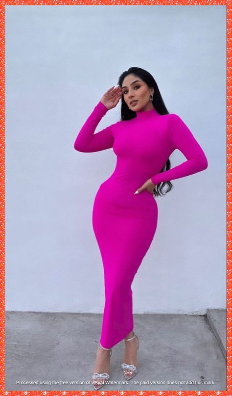 [AffiliateLink] 78 Most Pinned Pink Bodycon Dress Outfit Insights You Have To Try This Season #pinkbodycondressoutfit Pink Bodycon Dress Outfit, Long Bodycon Dress Outfit Casual, Maxi Dress Styling, Long Bodycon Dress Outfit, Bodycon Dress Outfit, Accessorizing Outfits, Pink Bodycon Dress, Dress Styling, African Print Maxi Skirt