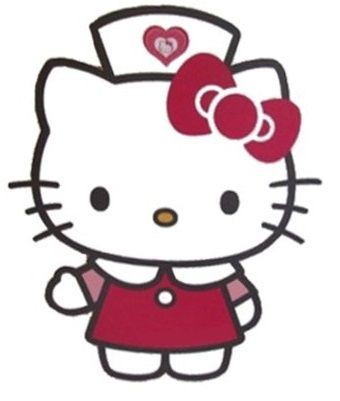 Nurse Station, Kitty Cupcakes, Hello Nurse, Hello Kitty Printables, Hello Kitty Cupcakes, Hello Kitty Images, Hello Kitty And Friends, Hello Kitty Coloring, Hello Kitty Characters