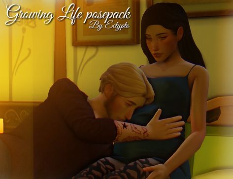 Sims Pregnant, Sims 4 Couple Poses, Sims Challenge, Sims 4 Piercings, Sims 4 Family, Sims Packs, Sims 4 Dresses, Sims 4 Mm, Sims 4 Characters