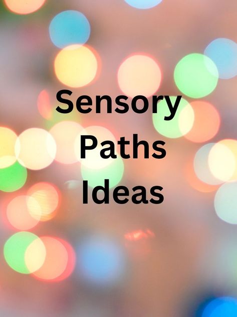 Sensory Paths For Schools, Sensory Pathways In School, Sensory Walking Path In School, Sensory Hallway, Sensory Trail, Sensory Pathways, Behavior Tips, Sensory Path, Toddlers Activities