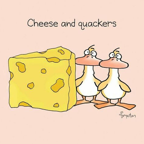 Chicken Jokes, Cheese Day, Sandra Boynton, Cheese And Crackers, Animal Printables, Corny Jokes, Cute Puns, Puns Jokes, Food Puns