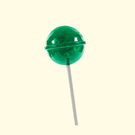 Green Lollipop, Candy Pop, Pop Stickers, Green Candy, Journal Stickers, Green Apple, Green Aesthetic, Art Class, Lollipop