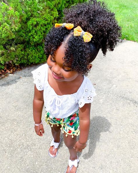 C4 Hair, Flower Girl Wedding Hair, Baby Girl Hairstyle, Baby Girl Hair Styles, Pageant Hairstyles, Wedding Hairstyles For Girls, Baby Hairstyle, Black Baby Girl Hairstyles, Toddler Girl Hair