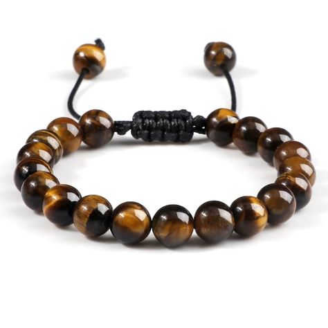 8mm Tiger Eye Stone Beads Bracelet Adjustable Braided Rope Bangles Natural Lava Rock Men Women Yoga Healing Balance Bracelets - Bracelets - AliExpress Bracelets Style, Balance Bracelet, Yoga Bracelet, Women Yoga, Braided Rope, Dragon Pattern, Protection Bracelet, Gemstone Beaded Bracelets, Lava Rock