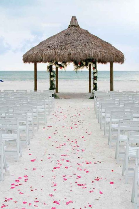 10 Wedding Venues with Private Beaches | Beach Wedding Locations | Best Places for a Beach Wedding | Marco Island Marriott Beach Resort Marco Island Wedding, Beach Wedding Aisles, Beach Wedding Locations, Exotic Wedding, Florida Resorts, Wedding Aisle Decorations, Wedding Venues Beach, Beach Ceremony, Destination Wedding Locations